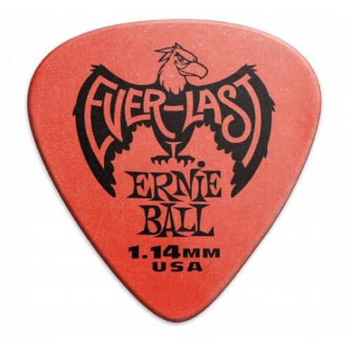 Медіатори Ernie Ball 9194 Red Everlast Guitar Player's Pack 1.14 mm (12 шт.) Медіатори Ernie Ball 9194 Red Everlast Guitar Player's Pack 1.14 mm (12 шт.)