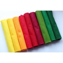 Набір китайського м'якого фетру Pugovichok Осінній букет 9 кольорів для рукоділля та творчості (7159) Набір китайського м'якого фетру Pugovichok Осінній букет 9 кольорів для рукоділля та творчості (7159)