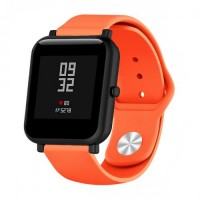 Ремінець BeWatch силіконовий для Xiaomi Amazfit BIP Помаранчевий (1010307) Ремінець BeWatch силіконовий для Xiaomi Amazfit BIP Помаранчевий (1010307)
