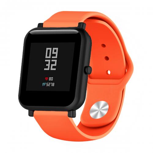 Ремінець BeWatch силіконовий для Xiaomi Amazfit BIP Помаранчевий (1010307) Ремінець BeWatch силіконовий для Xiaomi Amazfit BIP Помаранчевий (1010307)