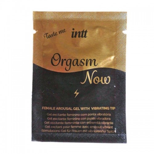Пробник збуджувального гелю-вібратора для клітора 2-в-1 Intt Orgasm Now (2 мл) в інтернет супермаркеті PbayMarket!