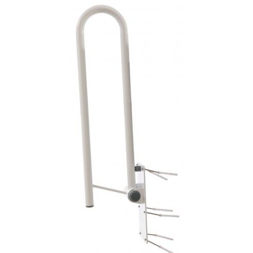 Поручень пристінний відкідний сталевий MED1 SC6065DE Білий