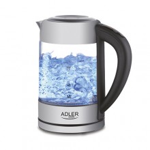 Чайник електричний скляний з терморегулятором Adler AD 1247 1.7 л
