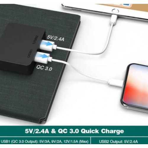 Сонячна панель No Brand BS-030 IP67 30W 2xUSB PD Чорний (1632854905) Сонячна панель No Brand BS-030 IP67 30W 2xUSB PD Чорний (1632854905)