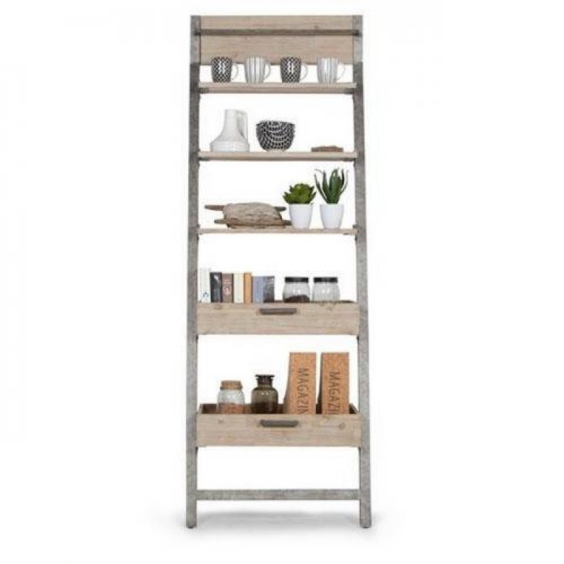 Стелаж для зберігання в стилі Loft NS-1706 2130x700x500 мм Серый