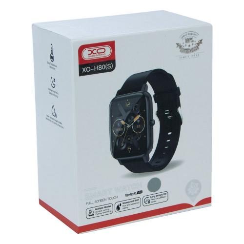 Розумний годинник Smart Watch XO H80S IP67 180 mAh Android и iOS Black