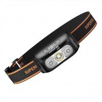 Ліхтар налобний акумуляторний SuperFire HL05-E 120 Lumen IP44 Black