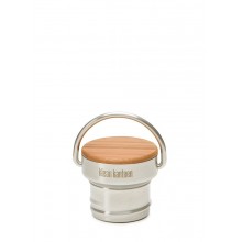 Крышка стальная c бамбуком Klean Kanteen Stainless Unibody Bamboo Cap (1017-1006111)