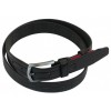 Шкіряний ремінь Skipper 110-130 x 3.3 см Чорний (1057-33)