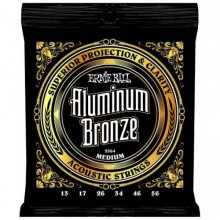 Струни для акустичної гітари Ernie Ball 2564 Medium Acoustic Aluminum Bronze 13/56