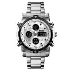 Годинник класичний наручний Skmei 1389 Сріблястий