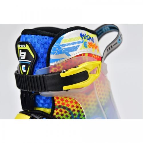 Ролики дитячі Micro Infinite LE 37-40 Синій-Жовтий