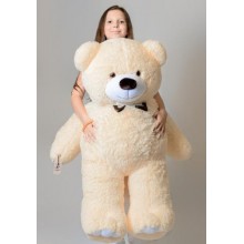 Плюшевий ведмедик Mister Medved Хеппі 130 см Бежевий (008)