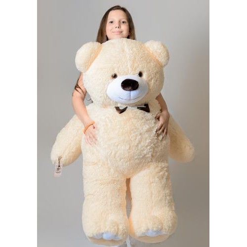 Плюшевий ведмедик Mister Medved Хеппі 130 см Бежевий (008) Плюшевий ведмедик Mister Medved Хеппі 130 см Бежевий (008)