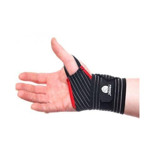 Кистові бинти Power System Elastic Wrist Support PS-6000 Black Кистові бинти Power System Elastic Wrist Support PS-6000 Black