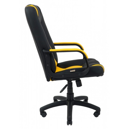 Офісне крісло керівника Richman Челсі Флай 2230-2240 Пластик Річ М3 MultiBlock Жовто-Чорне