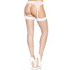 Панчохи у велику сітку Leg Avenue Fence Net Thigh Highs White, one size в інтернет супермаркеті PbayMarket!