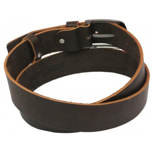 Шкіряний ремінь Skipper 110-130 x 3.8 см Коричневий (1136-38) Шкіряний ремінь Skipper 110-130 x 3.8 см Коричневий (1136-38)
