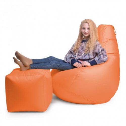 Крісло Мішок Груша Оксфорд 120х85 Студія Комфорту Розмір Стандарт помаранчевий Крісло Мішок Груша Оксфорд 120х85 Студія Комфорту Розмір Стандарт помаранчевий