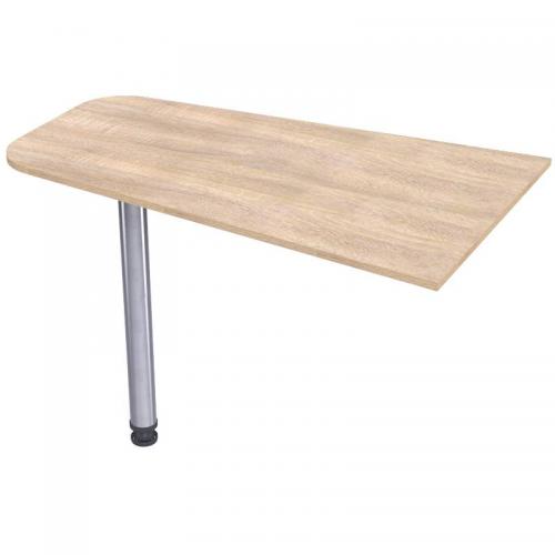 Стіл приставний Тиса Мебель СПР-1 Сонома 750x600x1000 мм Стіл приставний Тиса Мебель СПР-1 Сонома 750x600x1000 мм