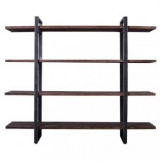 Стелаж для зберігання в стилі Loft Чорний NS-1851 1010x1180x290 мм