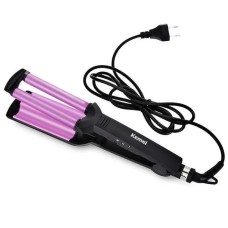 Потрійна плойка Kemei JFQ-KM-2022 45 Вт Рожевий (2390000000)