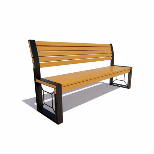 Лава паркова GoodsMetall у стилі ЛОФТ 1400х450х950 - ЛС93 Лава паркова GoodsMetall у стилі ЛОФТ 1400х450х950 - ЛС93