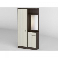 Передпокій Тиса Мебель-7 Венге Молочний 204.5x35x108 см Передпокій Тиса Мебель-7 Венге Молочний 204.5x35x108 см