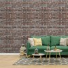 Самоклеюча 3D панель під червоний катеринослав цегла Sticker Wall 20000x700x3мм