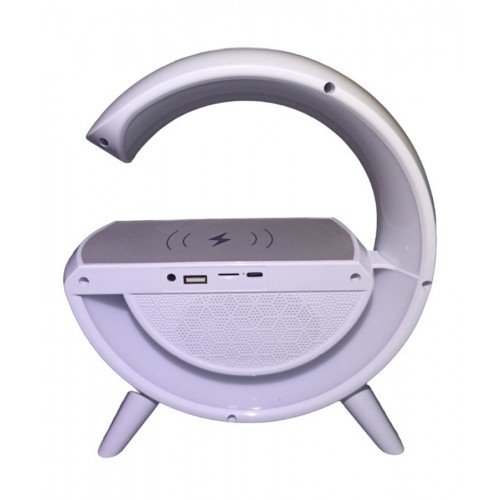 Настільна лампа-нічник Led Wireless Charging Speaker Google (BT2301) 15W White Настільна лампа-нічник Led Wireless Charging Speaker Google (BT2301) 15W White