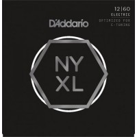 Струни для електрогітари D'Addario NYXL1260 Extra Heavy 12/60 Струни для електрогітари D'Addario NYXL1260 Extra Heavy 12/60