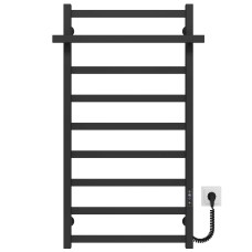 Рушникосушарка електрична Nicolе П9 500х1000 Deffi Чорний JD04 (B.NI.100.50.9.E.B.R.2)