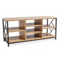 Тумба підставка для TV у стилі Loft NS-2103 680x1200x350 мм Черный Тумба підставка для TV у стилі Loft NS-2103 680x1200x350 мм Черный