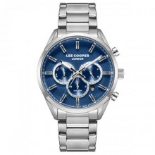 Наручний годинник чоловічий Lee Cooper London Silver Сріблястий (3447)