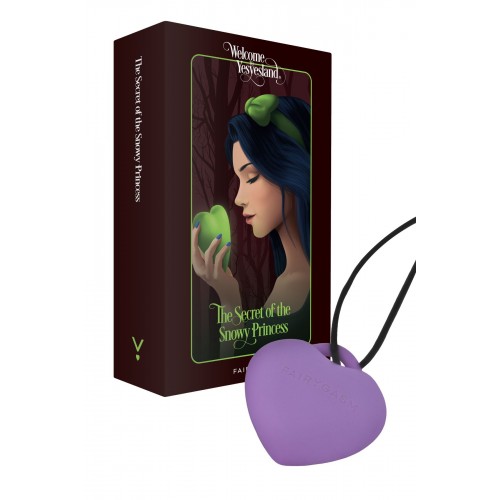 Міні-вібратор Серце FairyGasm PleasureStone 9 режимів violet (SX0646) Міні-вібратор Серце FairyGasm PleasureStone 9 режимів violet (SX0646)