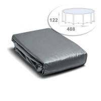 Набір: Чаша для каркасного басейну Intex 12434. Розмір 488 x 122 см