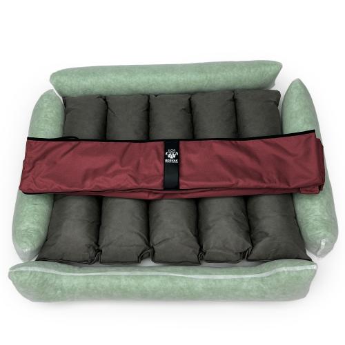 Лежак ліжко для собак всіх порід EGO Bosyak Waterproof XL 105х80 Бордовий (спальне місце для великих собак) Лежак ліжко для собак всіх порід EGO Bosyak Waterproof XL 105х80 Бордовий (спальне місце для великих собак)