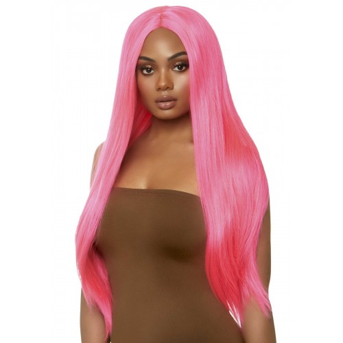 Перука Leg Avenue 33″ Long straight center part wig neon pink в інтернет супермаркеті PbayMarket!