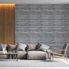 Самоклеюча 3D панель під дерево кольору зебри Sticker Wall 2800х700х3мм