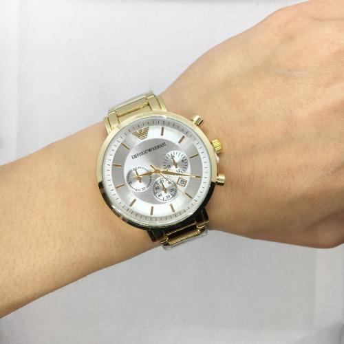 Наручний годинник чоловічий No Brand Emporio Armani Золотистий (IBW375YO) Наручний годинник чоловічий No Brand Emporio Armani Золотистий (IBW375YO)