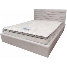 Ліжко BNB White Star Comfort 90 х 190 см Simple З підйомним механізмом та нішою для білизни Сірий