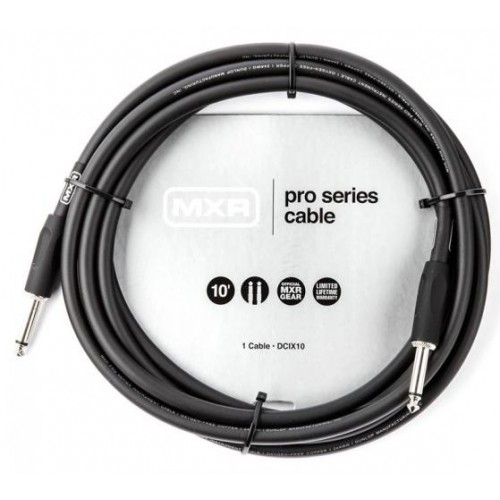 Кабель інструментальний Dunlop DCIX10 MXR Pro Series Instrument Cable 3.0m (10ft) Кабель інструментальний Dunlop DCIX10 MXR Pro Series Instrument Cable 3.0m (10ft)