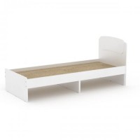 Ліжко Класика 80 Компанит білий Ліжко Класика 80 Компанит білий