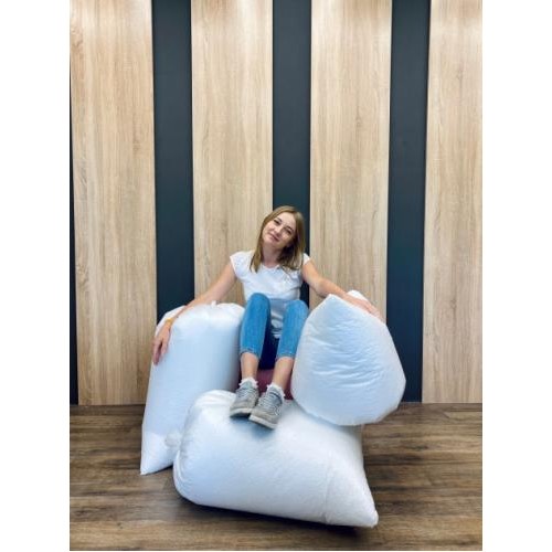 Наповнювач для Крісло Мішка 250л Студія комфорту. Сертифіковані Пінополістирольні Кульки 2-5мм Наповнювач для Крісло Мішка 250л Студія комфорту. Сертифіковані Пінополістирольні Кульки 2-5мм