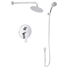 Вбудована душова система зі змішувачем та тропіч. душем ZERIX LR2403-2 (LL1210)