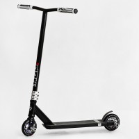 Самокат трюковий Best Scooter Hop Pro HIC-система пеги алюмінієвий диск та дека колеса PU Black (115636)