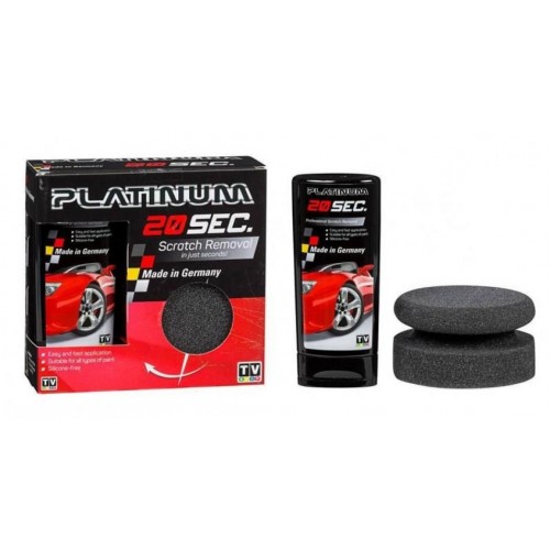 Паста для видалення подряпин автомобіля Platinum 20 sec