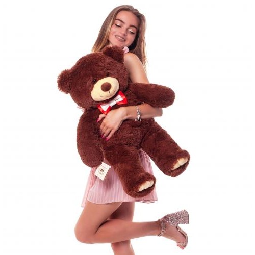 Плюшевий ведмедик Mister Medved Бадді 85 см Бурий (001) Плюшевий ведмедик Mister Medved Бадді 85 см Бурий (001)