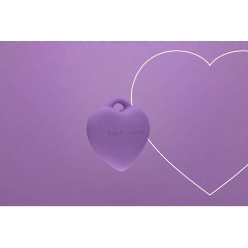 Міні-вібратор Серце FairyGasm PleasureStone 9 режимів violet (SX0646) Міні-вібратор Серце FairyGasm PleasureStone 9 режимів violet (SX0646)