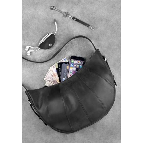 Сумка BlankNote Круасан Чорний (BN-BAG-12-g-kr) Сумка BlankNote Круасан Чорний (BN-BAG-12-g-kr)